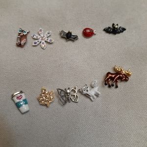 Lot of charms origami owl